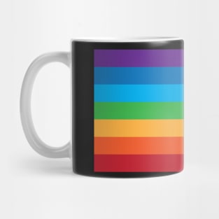 Pretty Simple Rainbow Pattern Mug